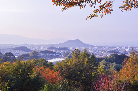 甘樫丘 から畝傍山